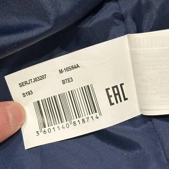 Roxy Women's Jetty Snow Jacket in Blue/Violet Labyrinth Pattern Size Medium - Picture 11 of 16